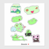 Cute valentine stickerpakket sticker (Vel)