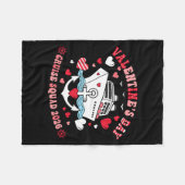 Cute Valentines Day Cruise 2026 Matching Cruise Fo Fleece Deken (Voorkant (Horizontaal))