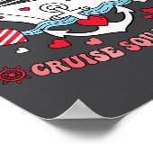 Cute Valentines Day Cruise 2026 Matching Cruise Fo Poster (Hoek)