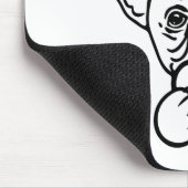 Cute Valentine's Day Frenchie French Bulldog Lover Muismat (Hoek)