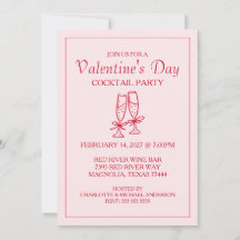 Cute Valentine's Day XOXO Pink Red 