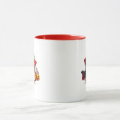 Cute Vampier Aardbei Halloween Mok (Midden)