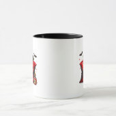 Cute Vampier Aardbei Halloween Mok (Midden)