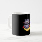 Cute Vampieruil Halloween Mok (Voorkant links)