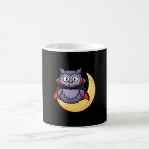 Cute Vampieruil Halloween Mok