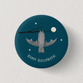Cute Vampire Bat Halloween Ronde Button 3,2 Cm (Voorkant)