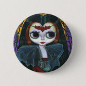 Cute Vampire Doll Button (Voorkant)