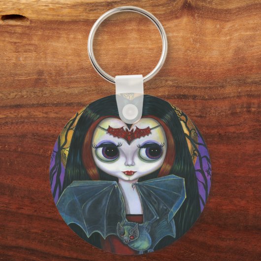Cute Vampire Doll Sleutelhanger (Voorkant)