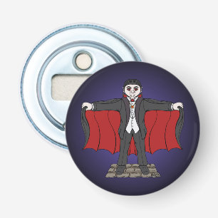 Cute Vampire/Dracula Button Flesopener