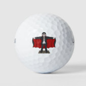 Cute Vampire/Dracula Golfballen (Voorkant)