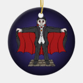 Cute Vampire/Dracula Keramisch Ornament (Voorkant)