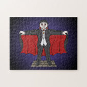 Cute Vampire/Dracula Legpuzzel (Horizontaal)