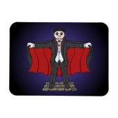 Cute Vampire/Dracula Magneet (Horizontaal)