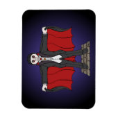 Cute Vampire/Dracula Magneet (Verticaal)