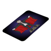 Cute Vampire/Dracula Magneet (Linkerzijde)