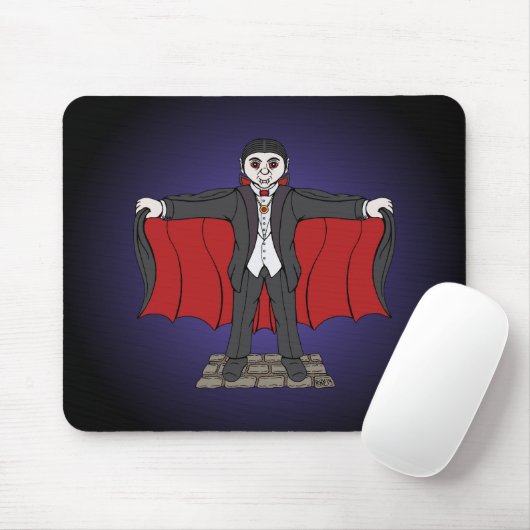 Cute Vampire/Dracula Muismat (Met muis)