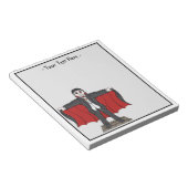 Cute Vampire/Dracula Notitieblok (Schuin)