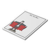 Cute Vampire/Dracula Notitieblok (Linkerzijde)