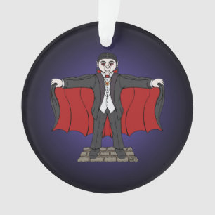 Cute Vampire/Dracula Ornament