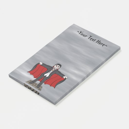 Cute Vampire/Dracula Post-it® Notes (Schuin)