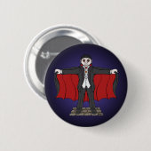 Cute Vampire/Dracula Ronde Button 5,7 Cm (Voorkant /achterkant)