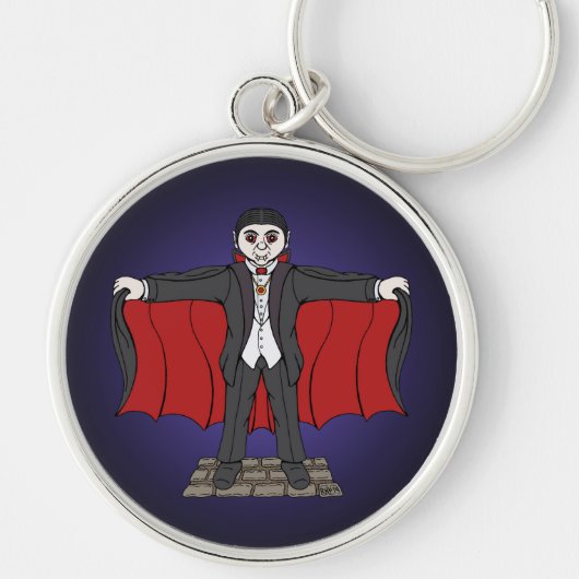 Cute Vampire/Dracula Sleutelhanger (Voorkant)