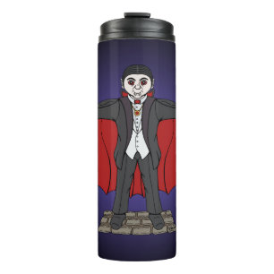 Cute Vampire/Dracula Thermosbeker