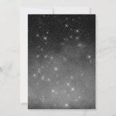 Cute Vampire Girl en Castle Halloween Birthday Bedankkaart (Achterkant)