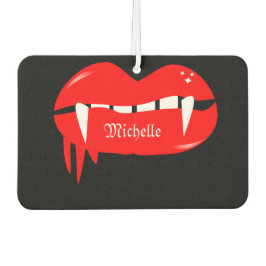 Cute Vampire Lip Driving Halloween Luchtverfrisser