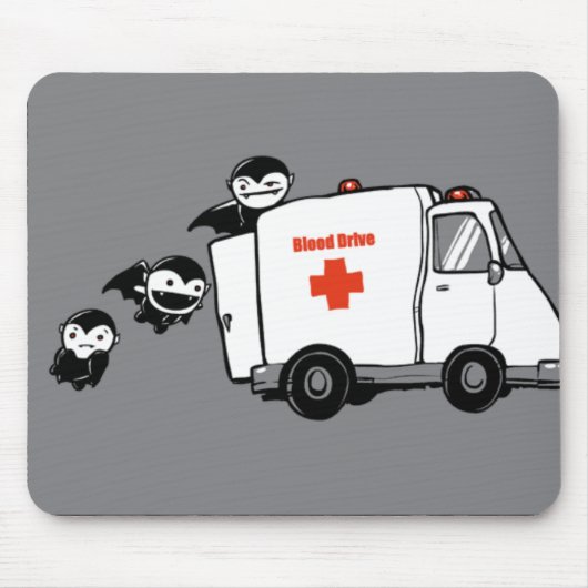 Cute Vampire Mousepad Muismat (Voorkant)