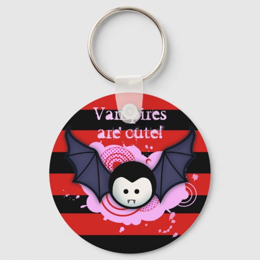 Cute Vampire Sleutelhanger (Voorkant)