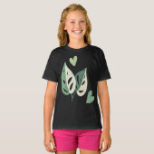 Cute Variegated Monstera Adansonii Swiss Cheese T-shirt (Voorkant volledig)