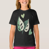 Cute Variegated Monstera Adansonii Swiss Cheese T-shirt (Voorkant)