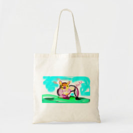 Cute varken kunst  tote bag