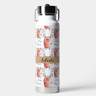 Cute Varkenswaterfles – Adorable Drinkfles met Boe Waterfles