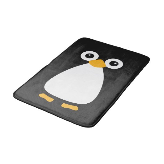 Cute Vector Penguin Badmat (Gekanteld)