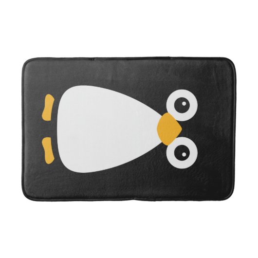 Cute Vector Penguin Badmat (Voorkant)