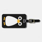 Cute Vector Penguin Bagagelabel (Voorkant horizontaal)