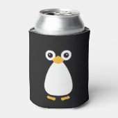 Cute Vector Penguin Blikjeskoeler (Blikje Voorkant)