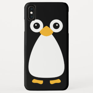 Cute Vector Penguin iPhone XS Max Hoesje