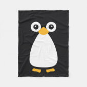 Cute Vector Penguin Fleece Deken (Voorkant)