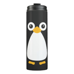 Cute Vector Penguin Water Fles