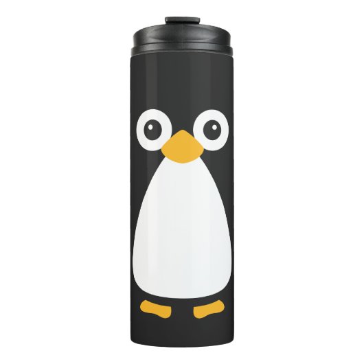Cute Vector Penguin Water Fles (Voorkant)