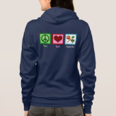 Cute Vegetarian Hoodie (Achterkant)