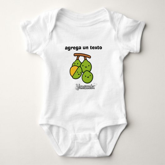 Cute Venezuelan Fruits • Camiseta & Body para Bebé Romper (Voorkant)