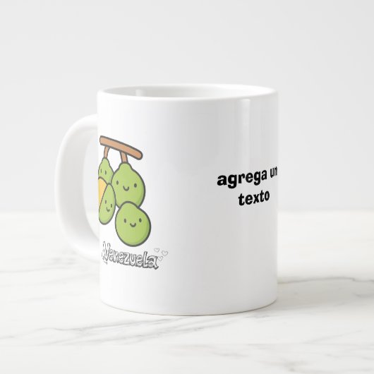 Cute Venezuelan Fruits • Mamones Kawii Grote Koffiekop (Links)