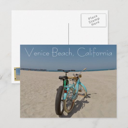 Cute Venice Beach Briefkaart! Briefkaart (Voorkant / Achterkant)