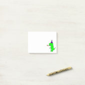 Cute Verjaardag Dinosaur Post-it Notes (Op bureau)