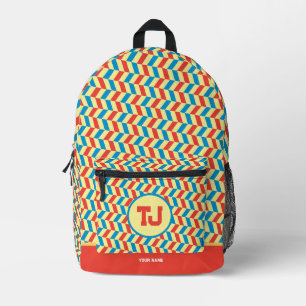 Cute Verjaardagsnaam  Terug naar school Bedrukte Rugzak
