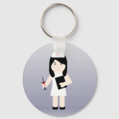 Cute verpleegster 3 Sleutelhanger 2 (Voorkant)